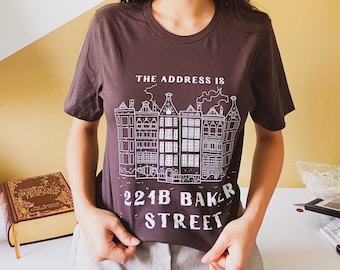 シャーロック・ホームズ スウェットシャツ 221B ベイカーストリート