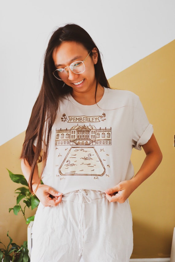 Pemberley Book T-Shirt | Literary Gift, Jane Austen Inspired