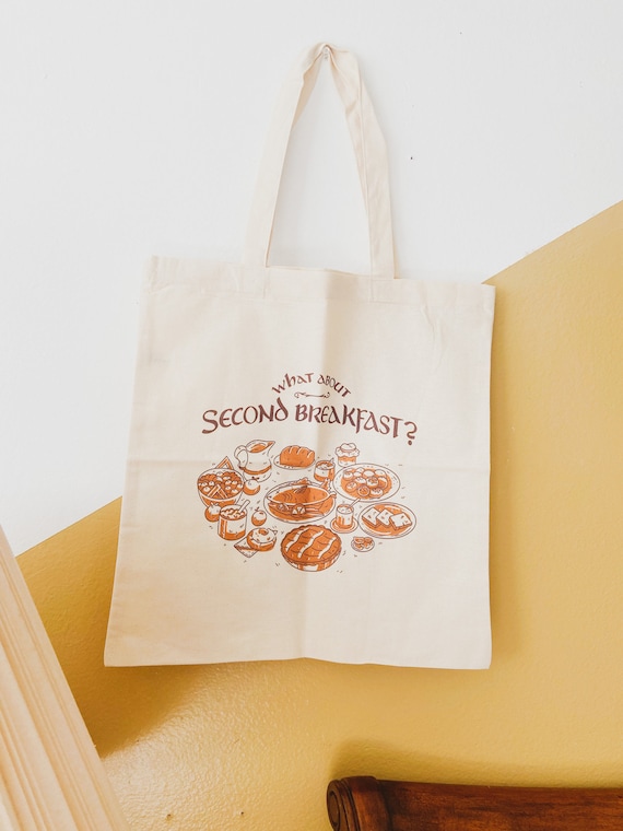 What About Second Breakfast Totebag | Cotton Totebag