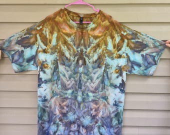 Men's 2XL, Tie Dye T-shirt, watercolor, In the "Underworld" design