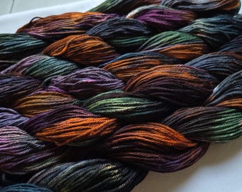 100% Cotton Yarn, Hand dyed, "Winds in the East"