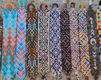 Macrame bracelets, multi listing