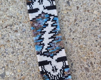 Double Headed SYF Blue/Brown Bolt Bracelet **free shipping