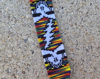 Double Headed SYF Rainbow Bolt Bracelet **free shipping