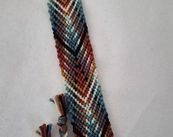 Rustic and Blues, Feather Chevron, friendship, Bracelet, macramé, friend, love