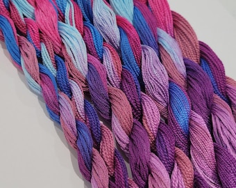 Embroidery Thread 100% cotton, Sizes 5, 8 & six strand. " Vintage Valentine"