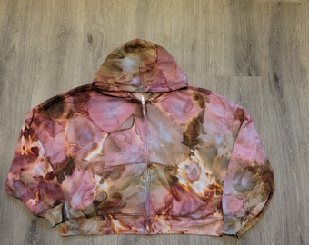 Woman’s XL hoodie, short waist ( but not cropped)