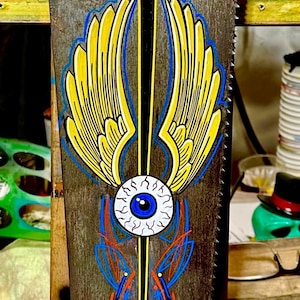 Custom Painted Handsaw