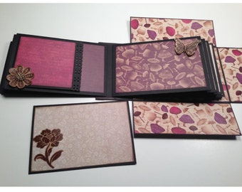 6 Seiten Boxed Mini Album mit Video Tutorials