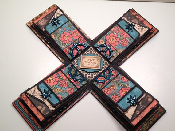 X-Plosion Box Album Pattern with Video Tutorials
