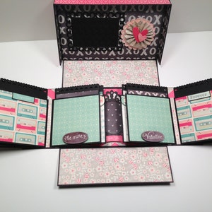 Boxed Gatefold Mini Album Pattern with Video Tutorial