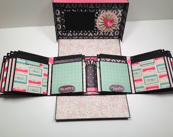 Boxed Gatefold Mini Album Pattern with Video Tutorial