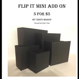 5 for 5 Add on Sizes for the Flip-it Mini Album