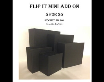 5 voor 5 extra formaten voor het Flip-it-minialbum