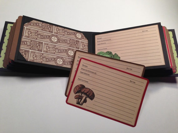 Holiday Recipe Album Pattern with Video Tutorial links