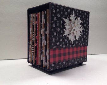 Boxed Accordion Album Pattern with Video Tutorials