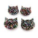 see more listings in the Cat Stud Earrings section