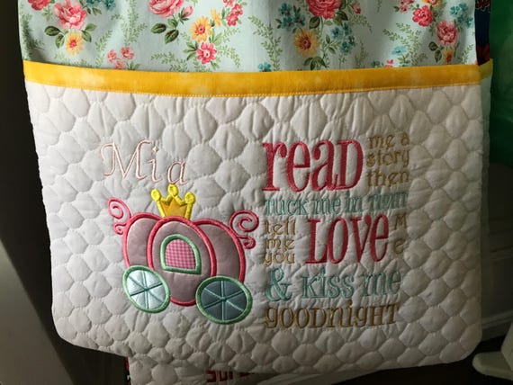 Reading Pillow Book Bag Etsy