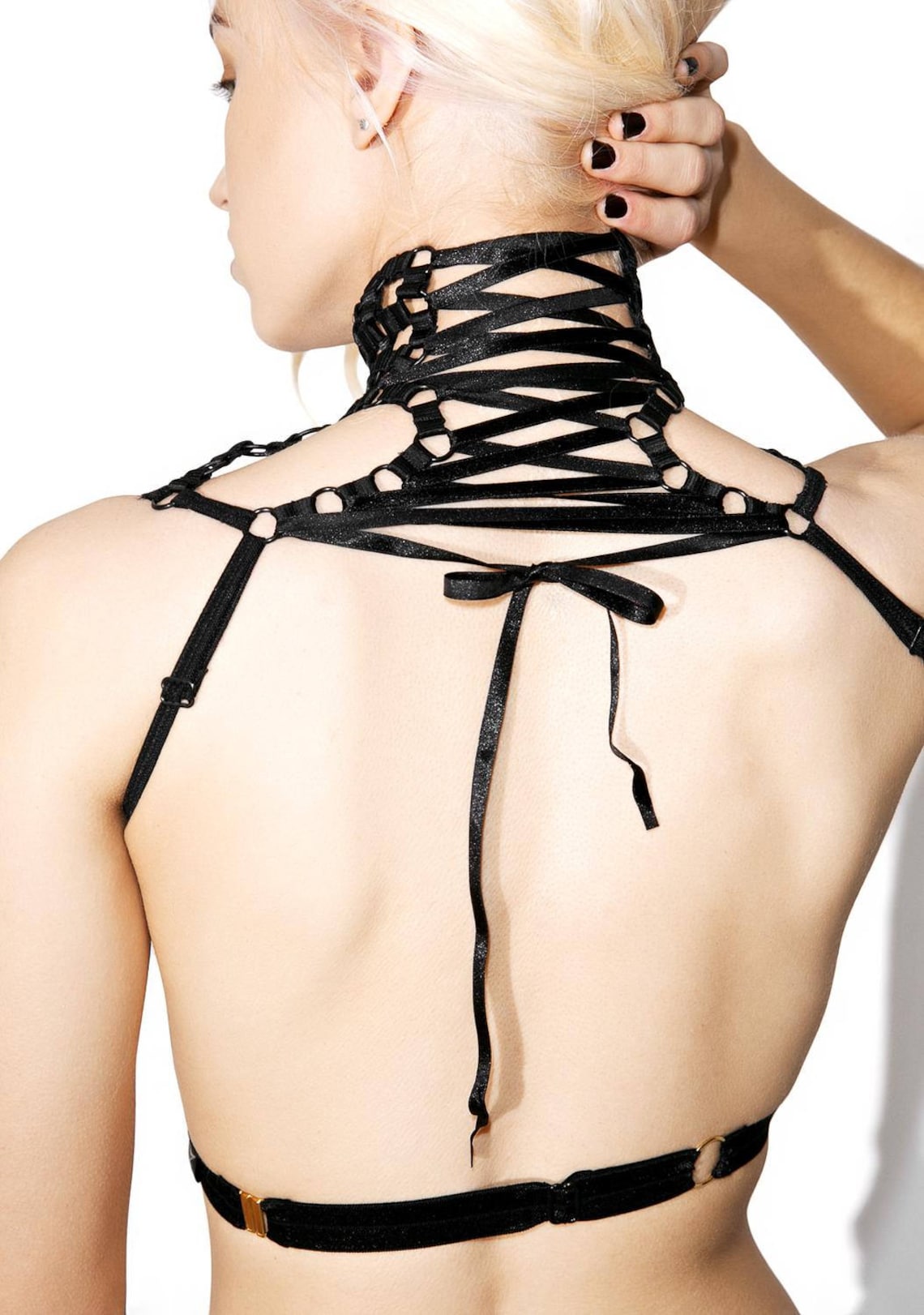 Pentagram Harness Strappy Lingerie Neck Harness | Etsy