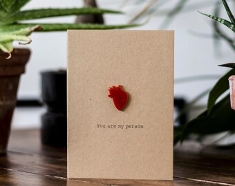 You Are My Person / Anatomical Heart / Carte de luxe