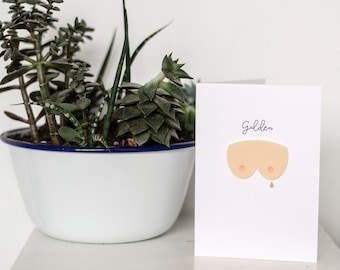 Breastfeeding Golden Award / Milestone / Luxury Card