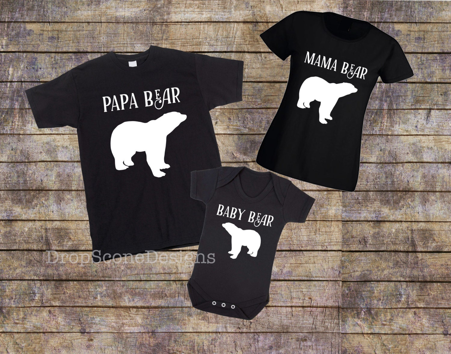 Family Bear Shirts,Bear Matching Family Shirts,Bear Family Shirt,Family Matching Shirts,Family Set,Papa Bear,Mama Bear,Baby Bear,Family Gift