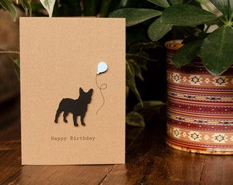 Happy Birthday / FRENCHIE / Luxury Card / Personalised