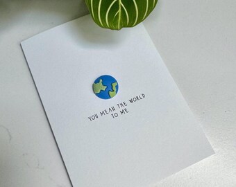 You Mean The World To Me / Luxe kaart