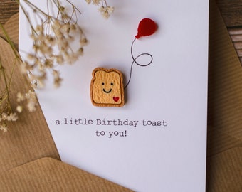Un petit toast d'anniversaire pour vous ! / Carte Luxe