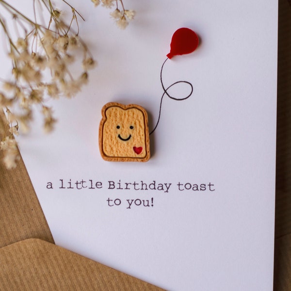 A Little Birthday Toast To You! / Luxury Card