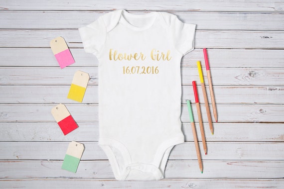 flower girl baby grow