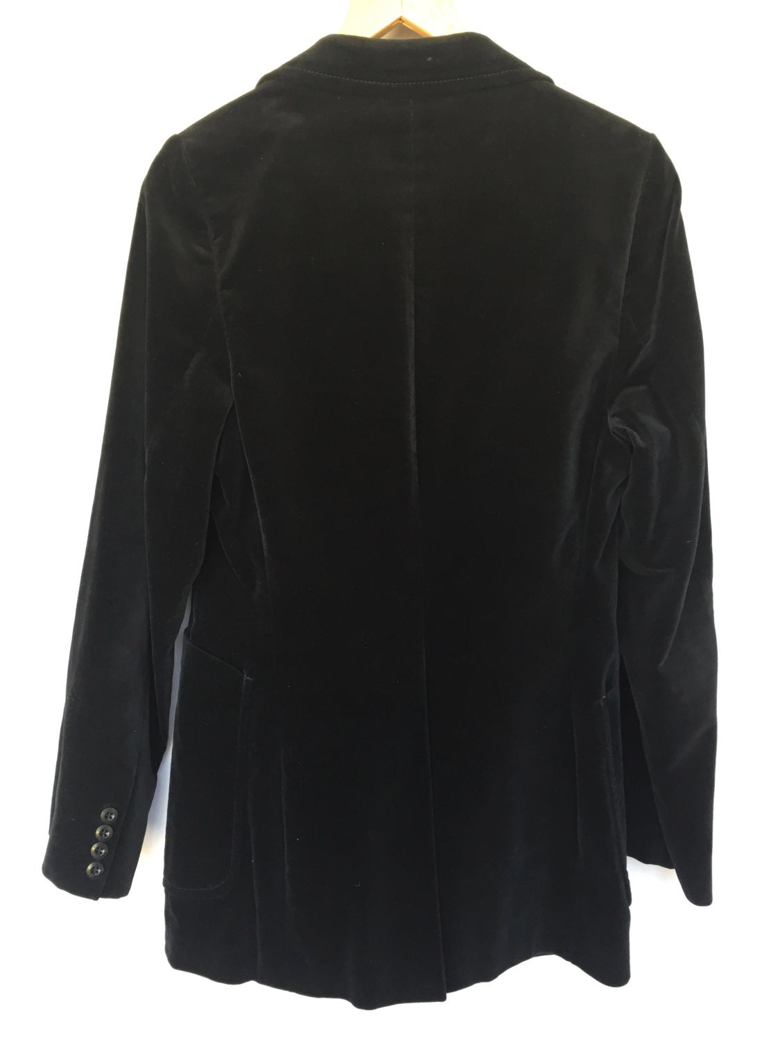 90's Van Gils Black Velvet Formal Smoking Men Jacket Sz. M - Etsy