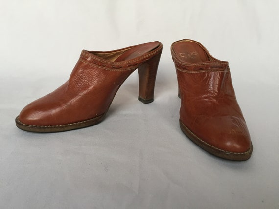 35 EU, 4 US, 2 UK 70s Style Brown Original Soft I… - image 1