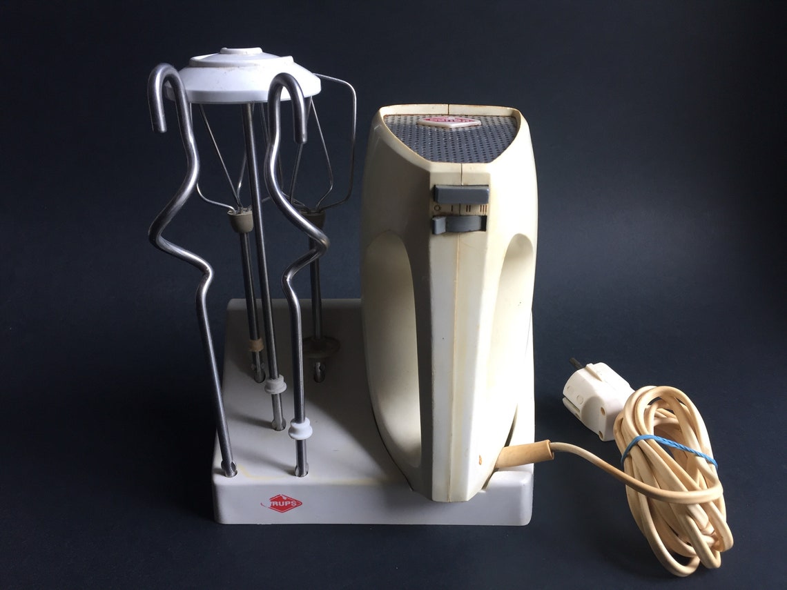 Retro KRUPS Hand Mixer, Westinghouse Electric Mixer, Retro Two Beater