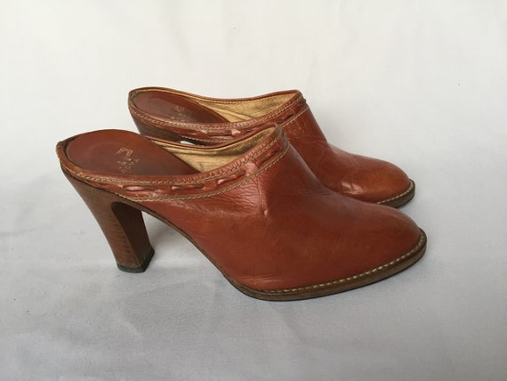 35 EU, 4 US, 2 UK 70s Style Brown Original Soft I… - image 3