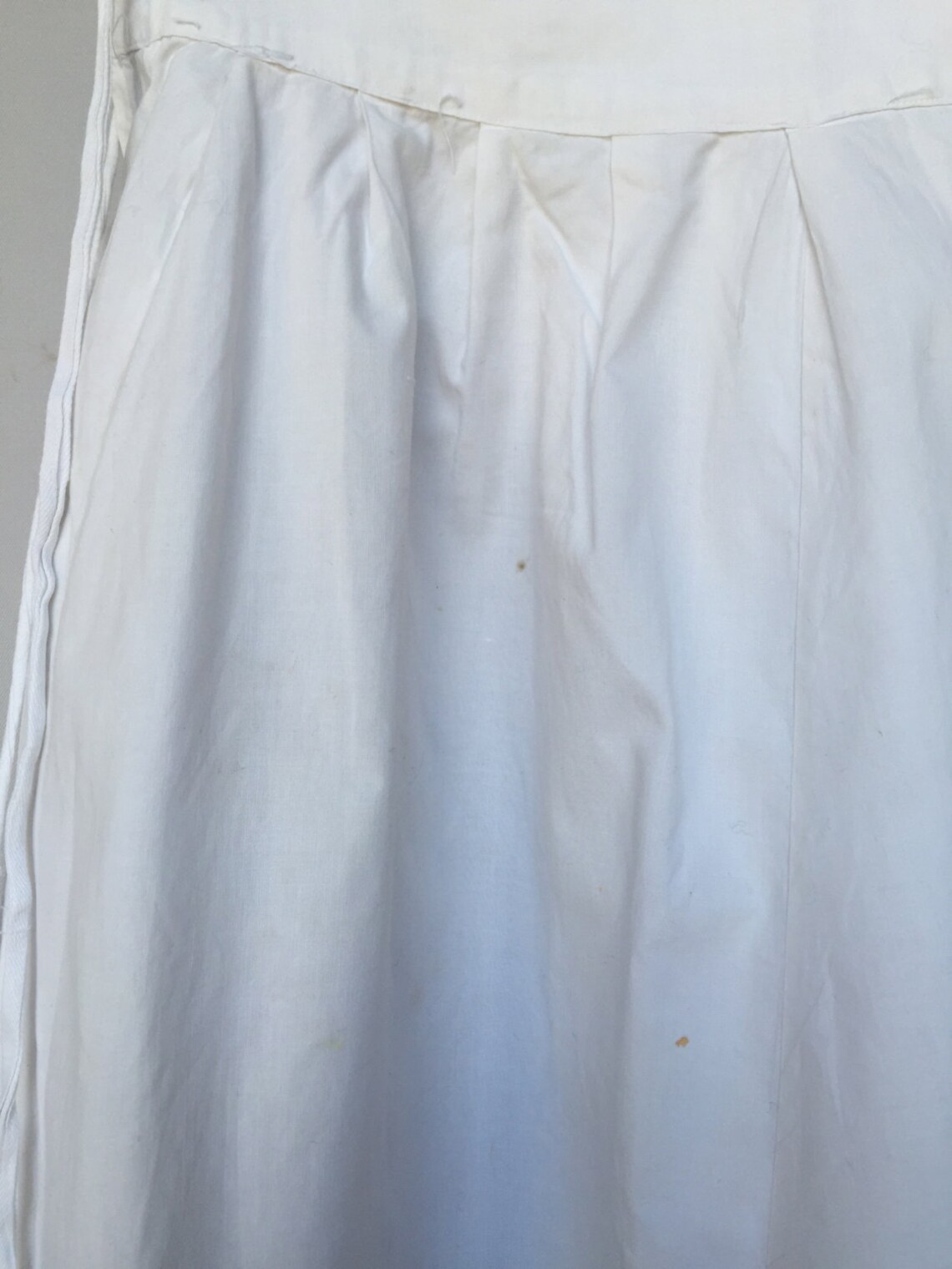 50's White Cotton Lace Plain Long Skirt Vintage Summer - Etsy