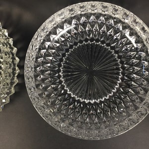 Set of 2 Antique Crystal Cut Bowls Yugoslavian Brilliant | Etsy