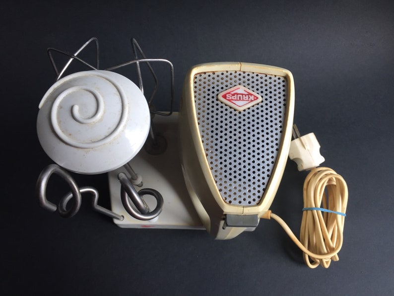 Retro KRUPS Hand Mixer, Westinghouse Electric Mixer, Retro Two Beater
