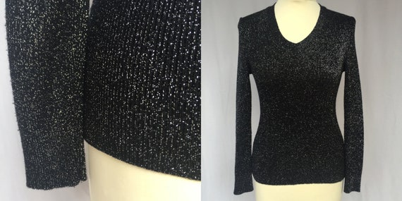 silver sparkly sweaters