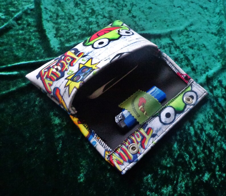 Tobacco bag Belt bag tobacco bag graffiti Colorful