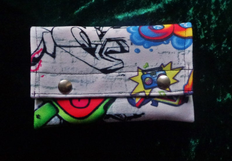 Tobacco bag Belt bag tobacco bag graffiti Colorful