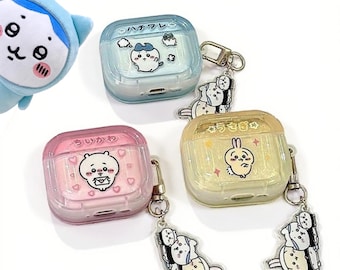 Chiikawa mjukt silikonfodral för AirPods 1 2 3 4 Pro