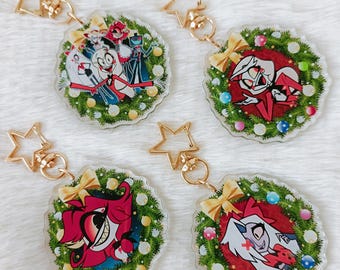 ハズビンホテル クリスマスキーホルダー 限定在庫 - Etsy 日本