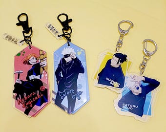 Satoru Gojo , Kugisaki Nobara , Suguru Geto , Keychain