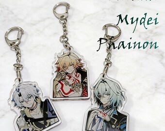 HSR Honkai Star Rail Keychain : Anaxa Mydei Phainon (set of 2 or all 3 pcs)