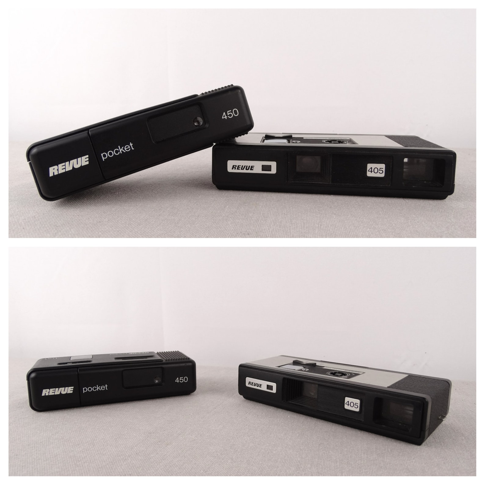 Revue Pocket Cameras, Revue 450, Revue 405, Photo Camera, Film Camera