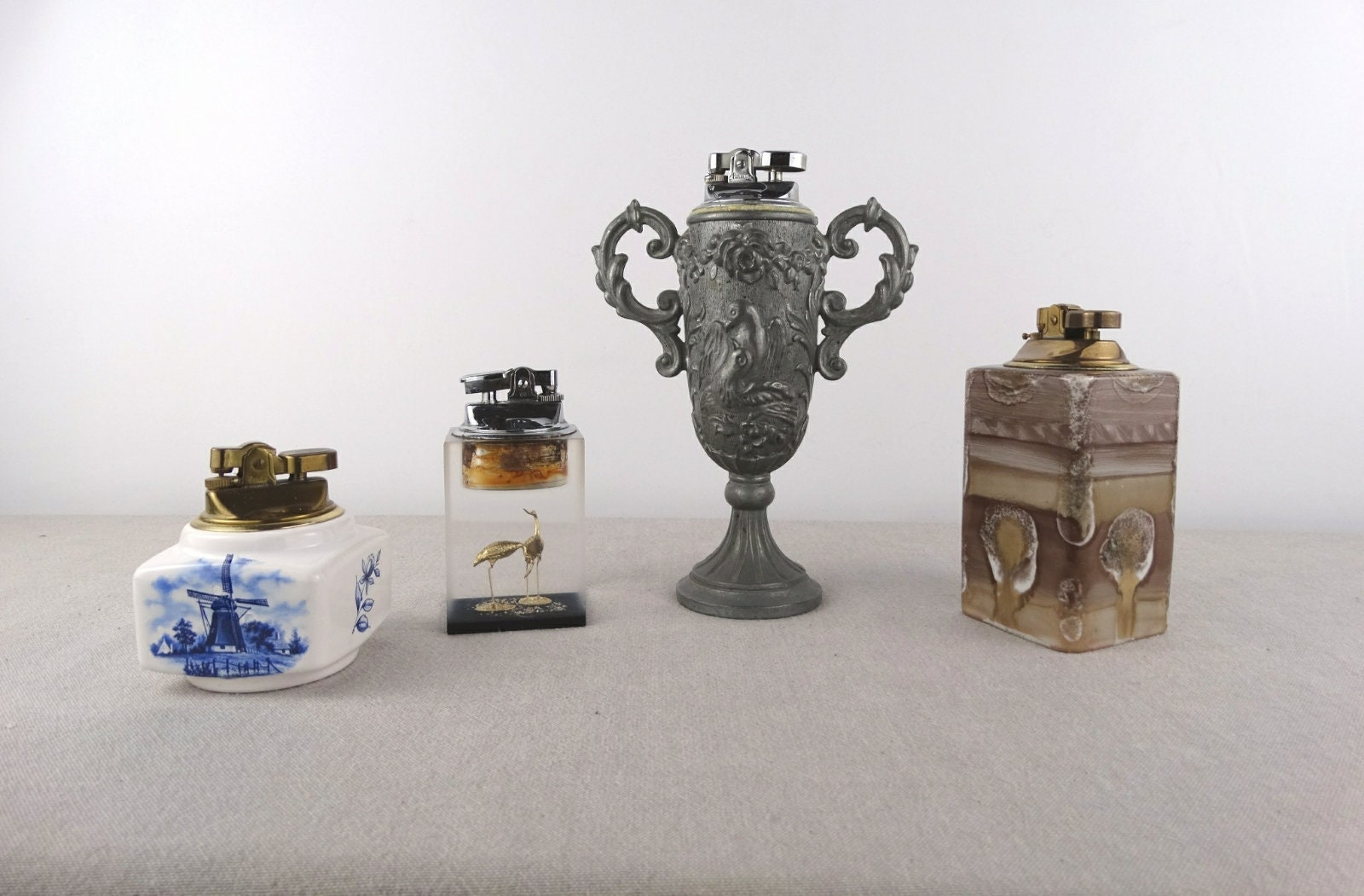 Penguin Lighters Table Lighter Parts Vintage Table Lighters Etsy UK