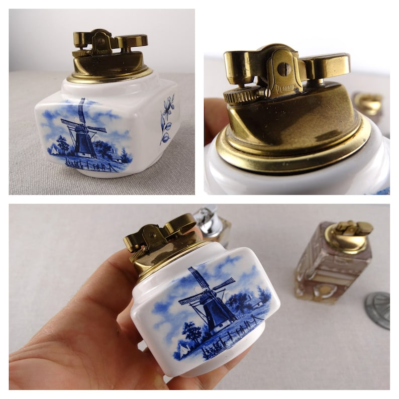 Penguin Lighters Table Lighter Parts Vintage Table Lighters Etsy