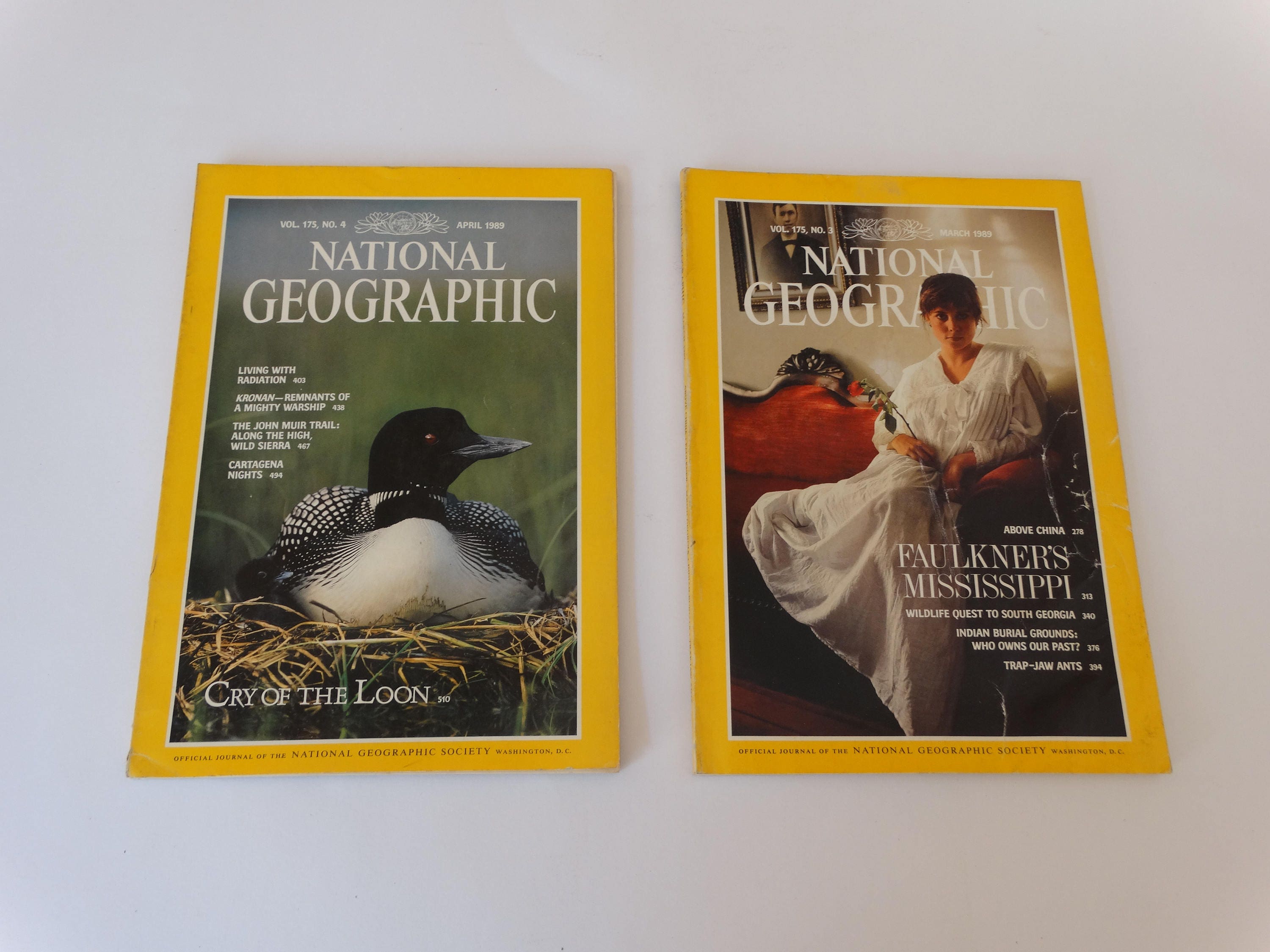 1989, National Geographic Magazine, Nat Geo 1989, Nat Geo Magazine