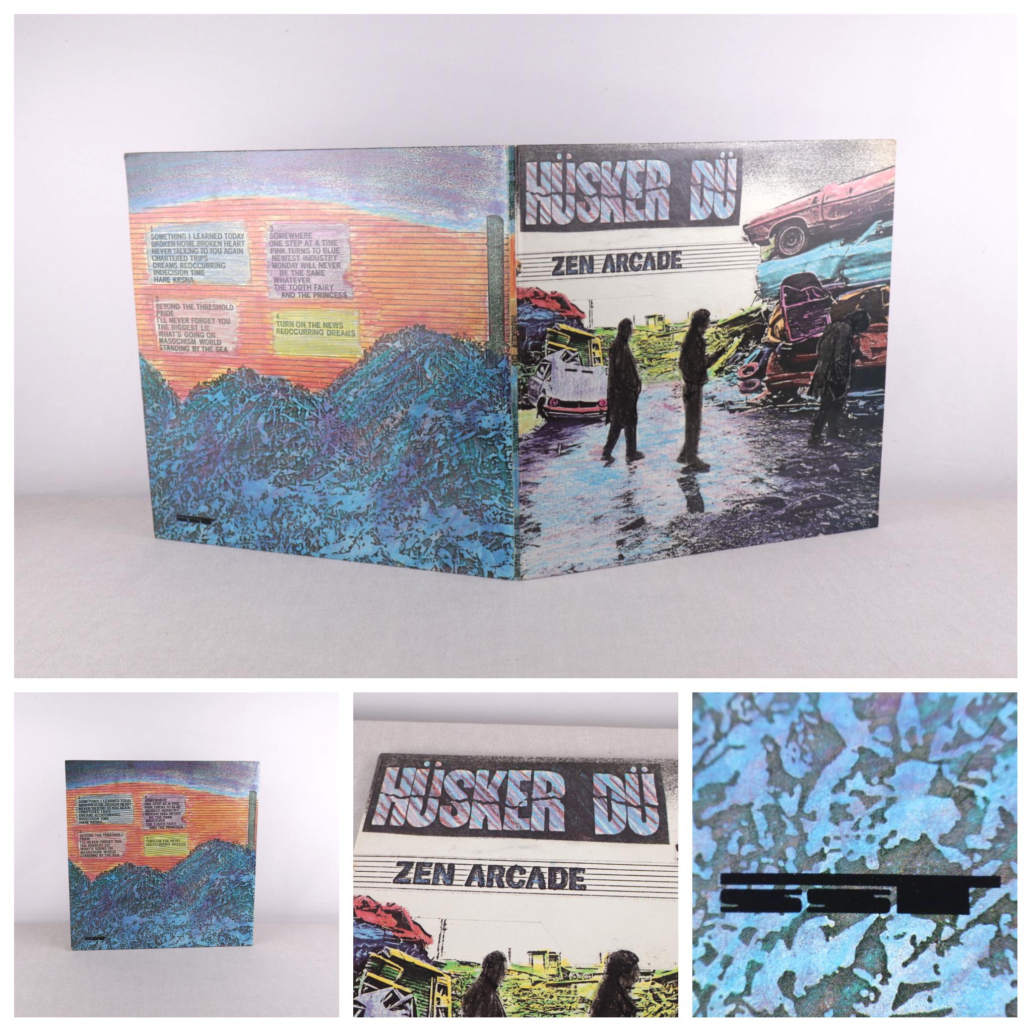 1984, Husker Du Vinyl, Zen Arcade LP, Hardcore Punk Record